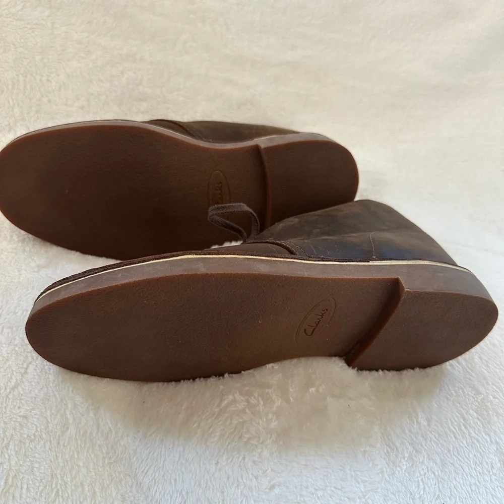 Clarks Dark Brown Men’s Desert Boots 8.5 M Chukka Boots